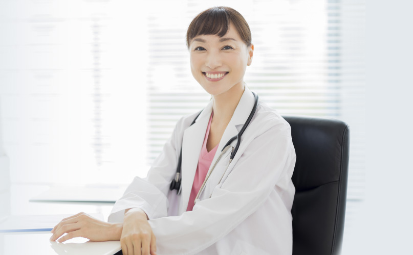 内視鏡検査の実施、女性医師（内視鏡専門医）も在籍